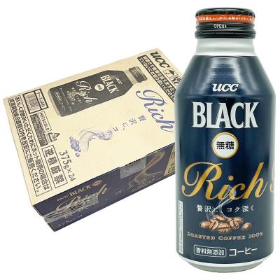 UCC BLACK無糖缶コーヒー 375g×24本