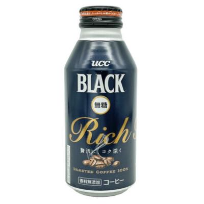 UCC BLACK無糖缶コーヒー 375g