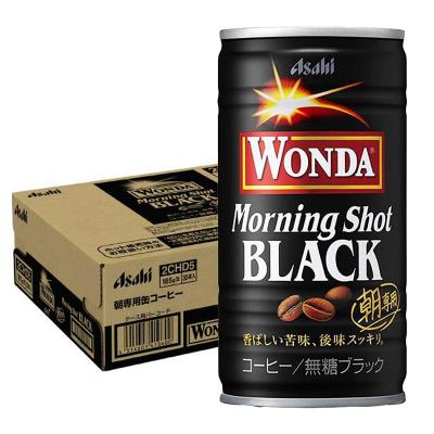 【賞味期限2024.05.31】アサヒ飲料 ワンダ モーニングショット ブラック 185g×30缶