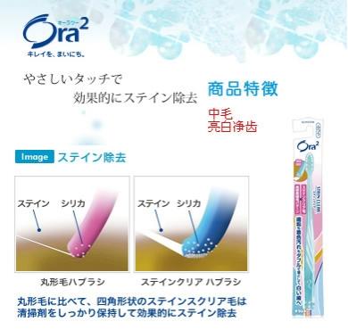 皓乐齿ステインクリア ハブラシ ふつう 1本