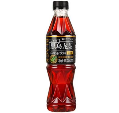 サントリー黒ウーロン茶(無糖)350ml/三得利黑乌龙茶(新...