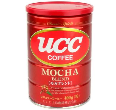 【賞味期限23.12.28】UCCモカブレンド粉缶 400g
