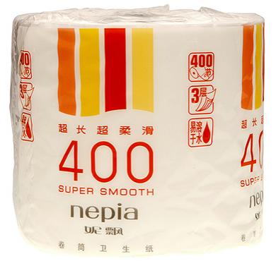 【G030】ネピア トイレットペーパー1ロール（3段400节...