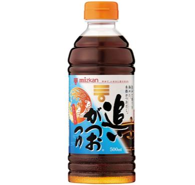 ミツカン追いがつおつゆストレート 500ml