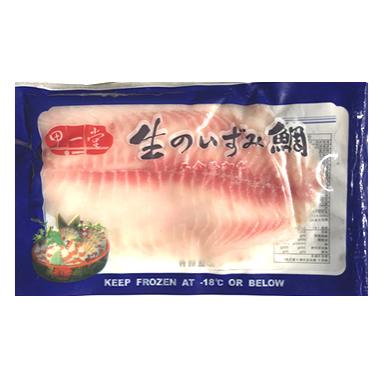 甲一堂・生のいずみ鯛（半身）170g