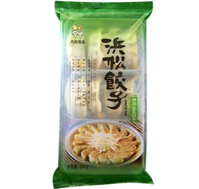 【5-3】丸松 豚肉ニラギョーザ20g×12個/猪肉韭菜饺子