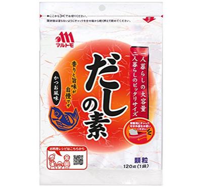 マルトモかつおだしの素 120g