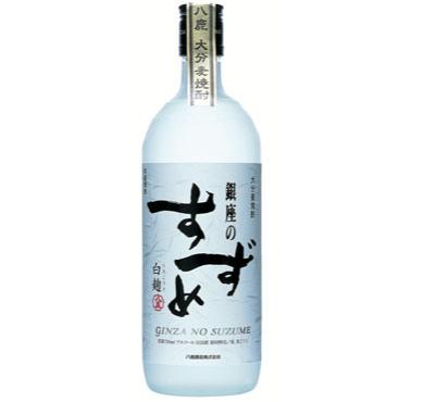 八鹿大分麦焼酎銀座のすずめ白麹 720ml