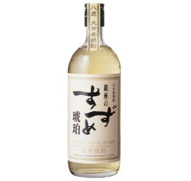 八鹿大分麦焼酎銀座のすずめ琥珀 720ml