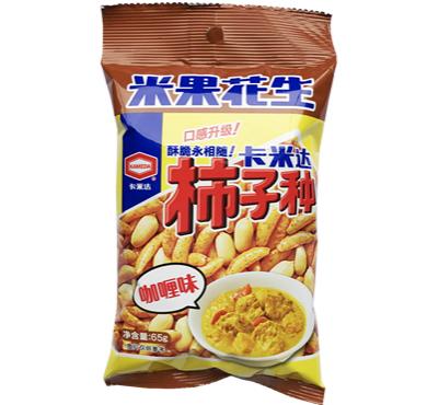 亀田製菓　柿の种(カレー) 65g