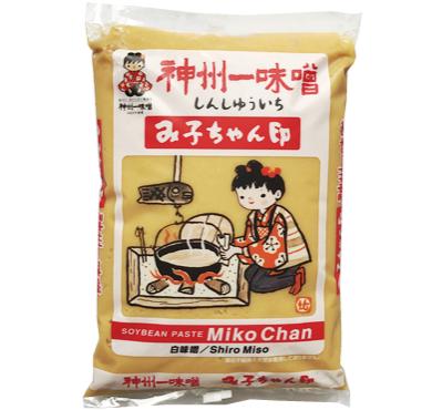 神州一味噌み子ちゃん印白みそ 1kg
