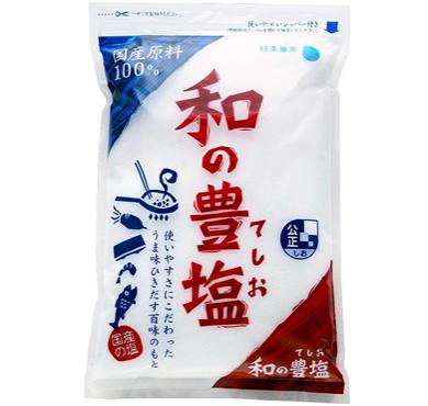 【D090】日本海水 和の豊塩500g日本産/和丰食用盐