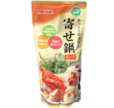 【D021】マルサン 寄せ鍋スープ 750g/什锦火锅汤料