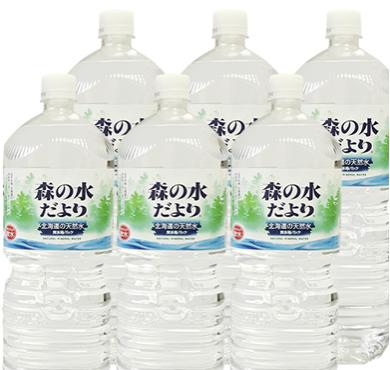 コカ・コーラ 森の水だより北海道の天然水[軟水]2L×6本/...