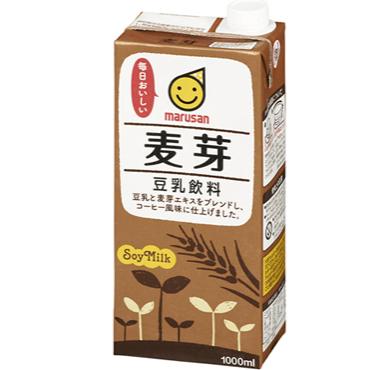 【賞味期限】マルサンアイ 麦芽調製豆乳飲料 1L