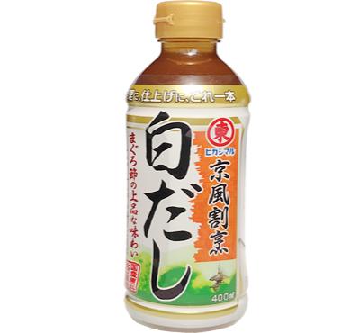 ヒガシマル京風割烹白だし 400ML