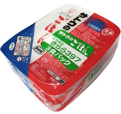 【A013】サトウのごはん 北海道產3食パック/佐藤米饭3连...