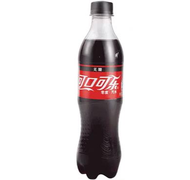 コカコーラ ゼロ500ML/零度可口可乐（小瓶）
