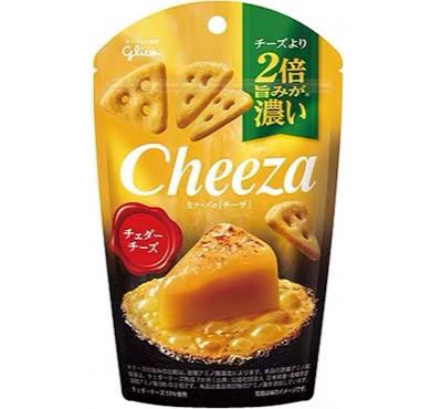 【A076】グリコ 生チーズのチーザ チェダーチーズ40g/...