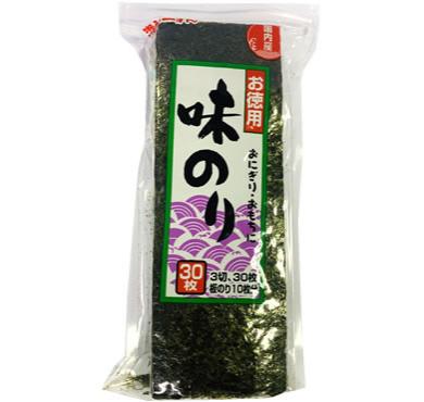 【D059】瀬戸内のり・焼きのり（板のり10枚分3切30枚）