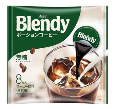 【A052】AGF ブレンディ ポーションコーヒー 無糖 8...