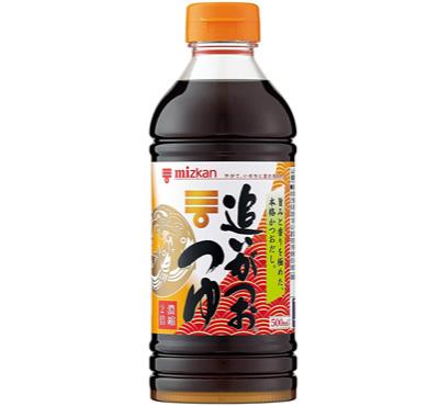 【D125】ミツカン 追いがつおつゆ2倍500ml/三冠面汁