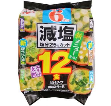 永谷園みそ汁太郎減塩選べる6メニュー12食