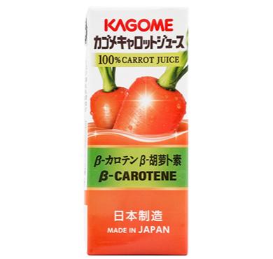 カゴメ・キャロットジュース/可果美胡萝卜汁饮料200ml