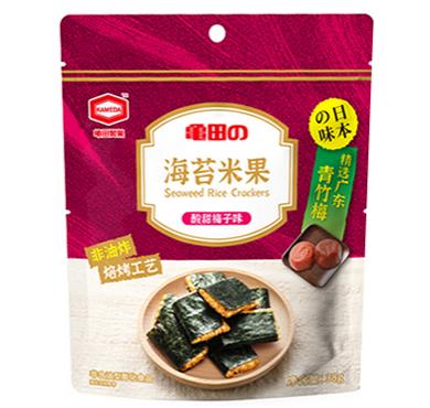 【B135】亀田製菓　柿の种（甘酸つぱい梅味）38g中国產/...