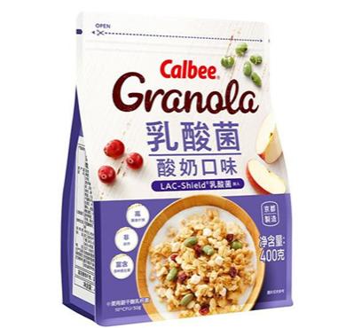 【】カルビーグラノーラ 乳酸菌400g/卡乐比酸奶口味麦片
