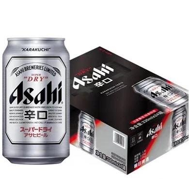 アサヒスーパードライ生ビール330ml*24/朝日小拉罐【整箱】