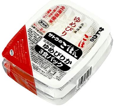 サトウ食品 ごはん ゆめぴりか 200g×3食パック