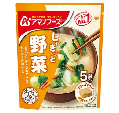 【C014】アマノフーズ いつものおみそ汁 野菜5食入