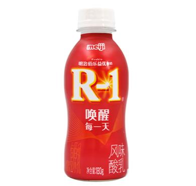 明治・百乐益优酸奶 R-1 180g（红瓶）
