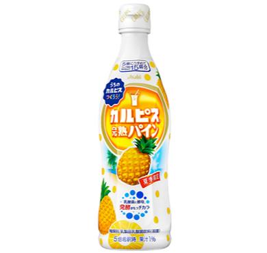 【C034】カルピス 完熟パイナップル プラスチックボトル4...
