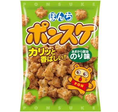 【】ぼんち ポンスケのり味/本吉油炸膨化小脆球