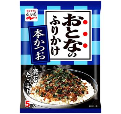 永谷園 おとなのふりかけ 本かつお5袋入 12.5g