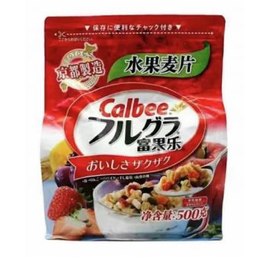 【A120】カルビーフルグラ 500g/卡乐比水果麦片