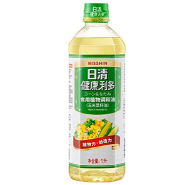 【D013】日清・コーン＆なたね/健康利多玉米菜籽油1L