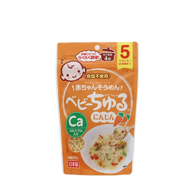 A006 赤ちゃんそうめん ベビーちゅる にんじん 100g そうめん 麺類 一般食品 出前館上海 デリバリー総合サイト