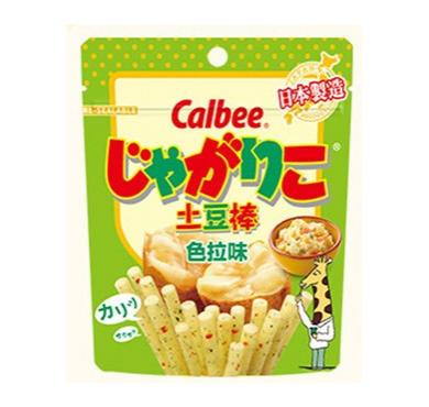 【C091】カルビーじゃがりこサラダ55g/卡乐比色拉味土豆...