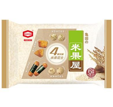【C026】亀田製菓・4種類ミックスパック/米果屋6袋装 1...