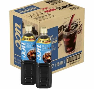 UCC職人の珈琲低糖 900ml×12