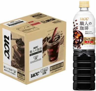 UCC職人の珈琲ミルクに最適 900ml×12