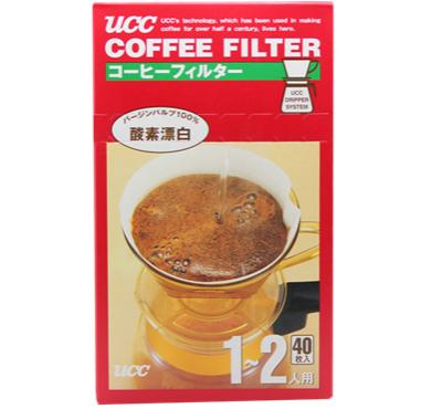 【A036】UCCコーヒーフィルター（無漂白）40枚入/咖啡...
