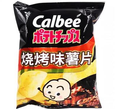 【B147】カルビーポテトチップス（バーベキュー）中国産 70g/卡乐比烧烤味薯片
