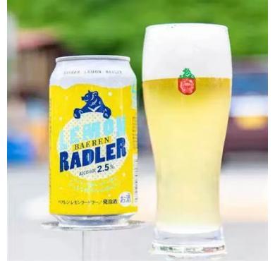 【D061】ベアレン　レモンラードラー発泡酒 ビール350M...