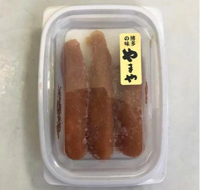 【10-12】冷凍やまや塩明太子100g/雅玛雅咸鳕鱼籽