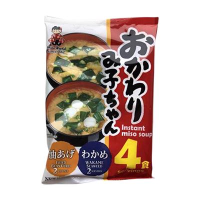 神州一味噌・お代わりも子ちゃん 76g*4食