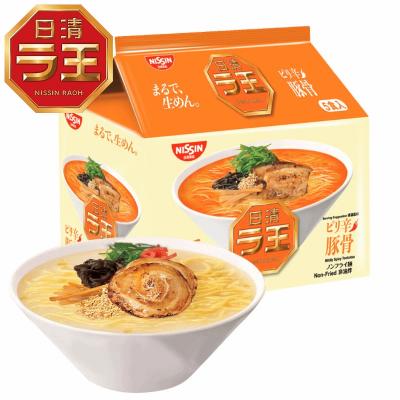 日清ラ王ピリ辛豚骨袋麺 ノンフライ麺5食入 74g*5